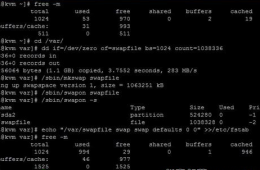 Linux VPS添加SWAP(交换分区)